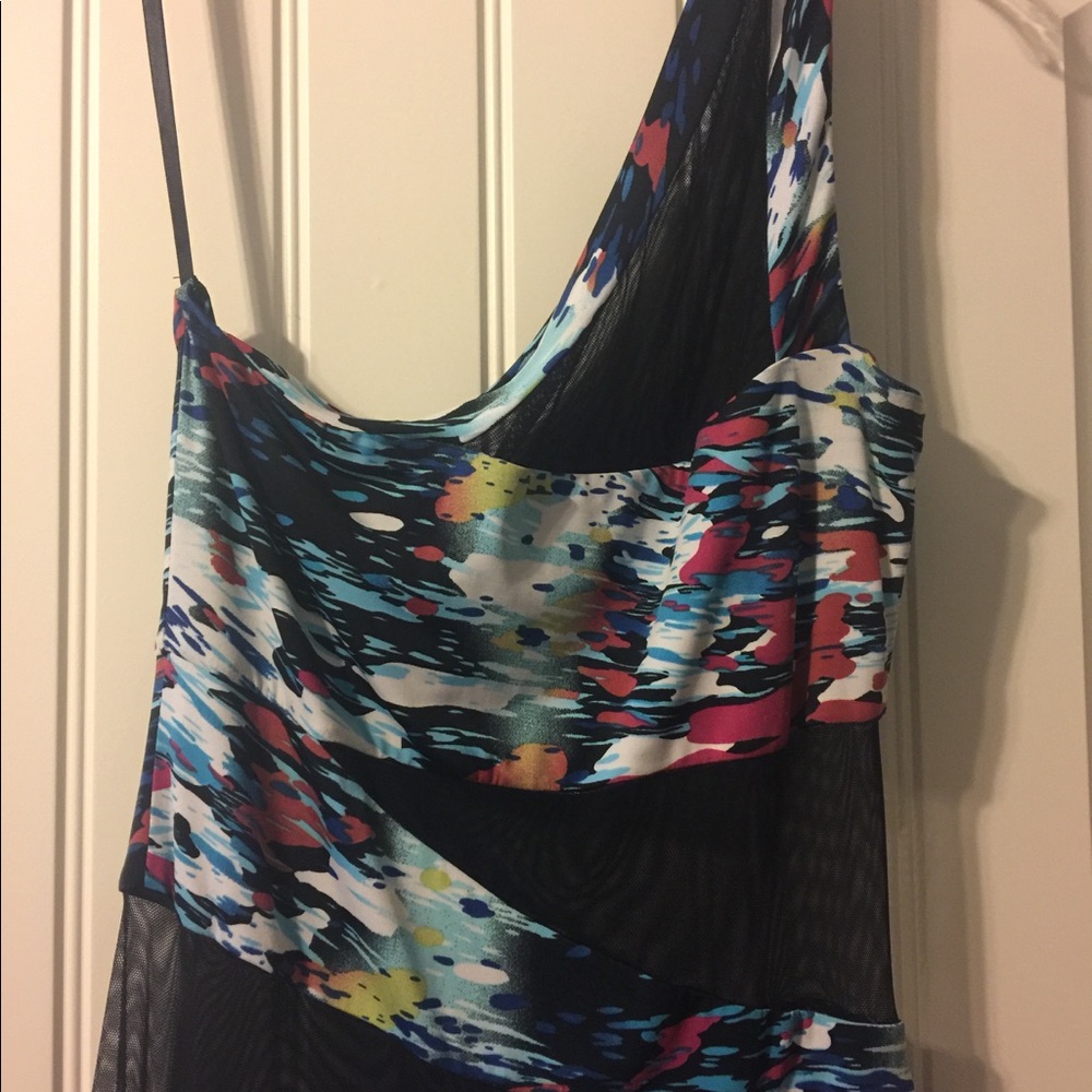 Arden B Multi Color Dress-Size M - Picture 2 of 5